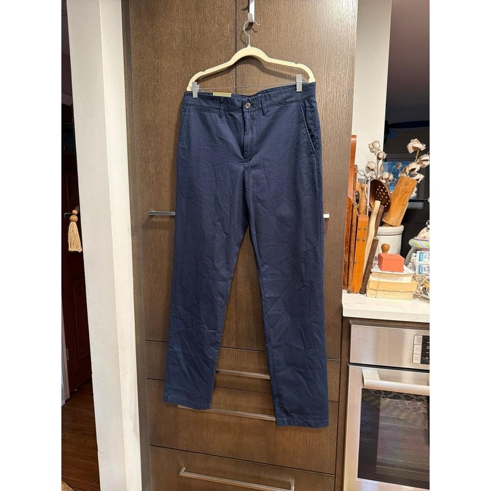 Goodfellow Men's Navy Blue Chino Pants Casual 32 x 34 new